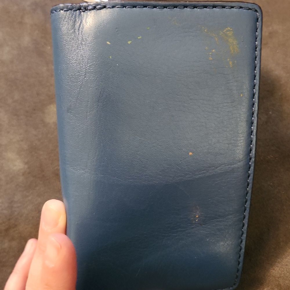 Rebecca Minkoff Navy Studded Wallet - Picture 10 of 12
